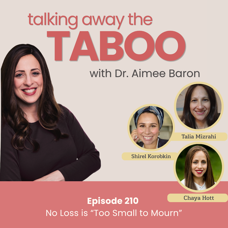 210. No Loss is “Too Small to Mourn” with Chaya Hott, Talia Mizrahi, M.S., and Shirel Korobkin