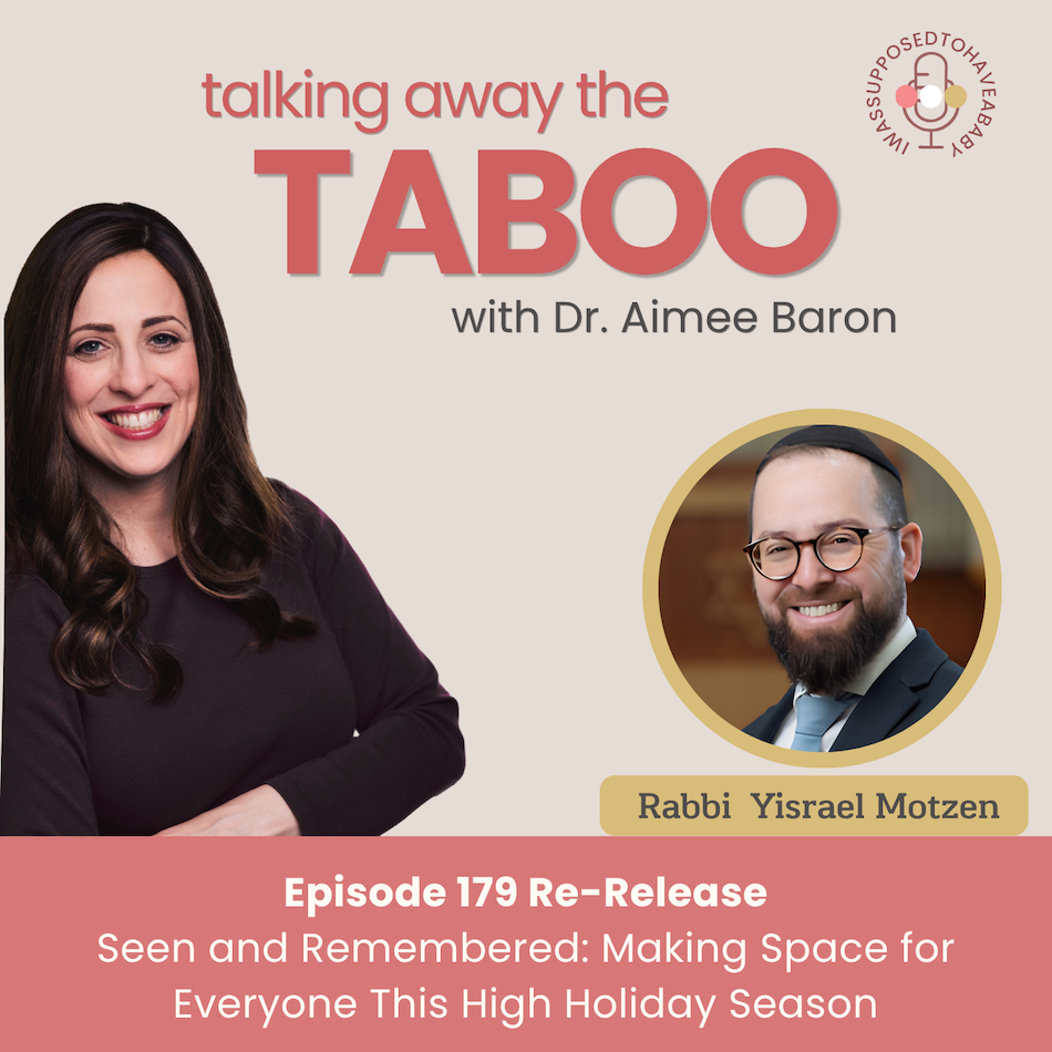 179.[Re-Release] Seen and Remembered: Making Space for Everyone This High Holiday Season Rabbi Yisrael Motzen