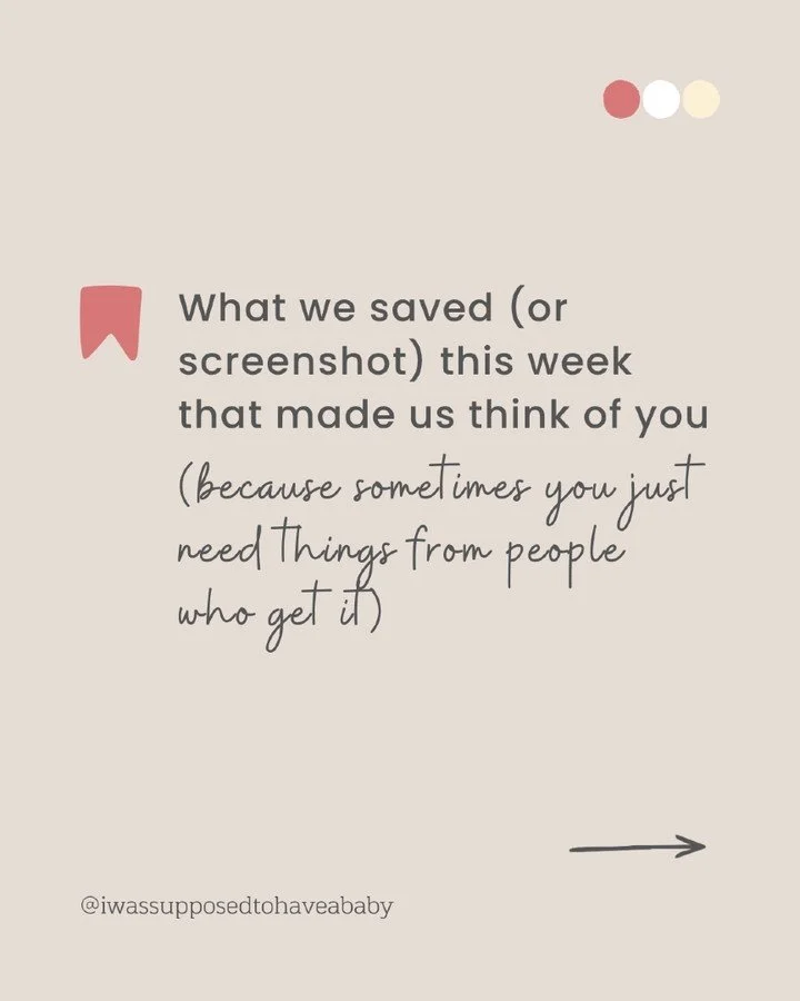 Save your favorite, and then tag someone who needs it

#Sukkot #InfertilitySupport #JewishHolidays