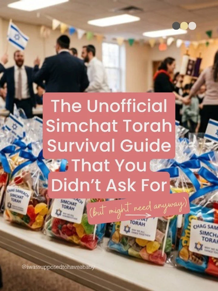 Simchat Torah (the holiday of dancing with the Torah) can feel impossible when you're living with infertility or pregnancy loss

You are allowed to skip Kol HaNearim (the blessing where children gather under a large prayer shawl). You are allowed to 