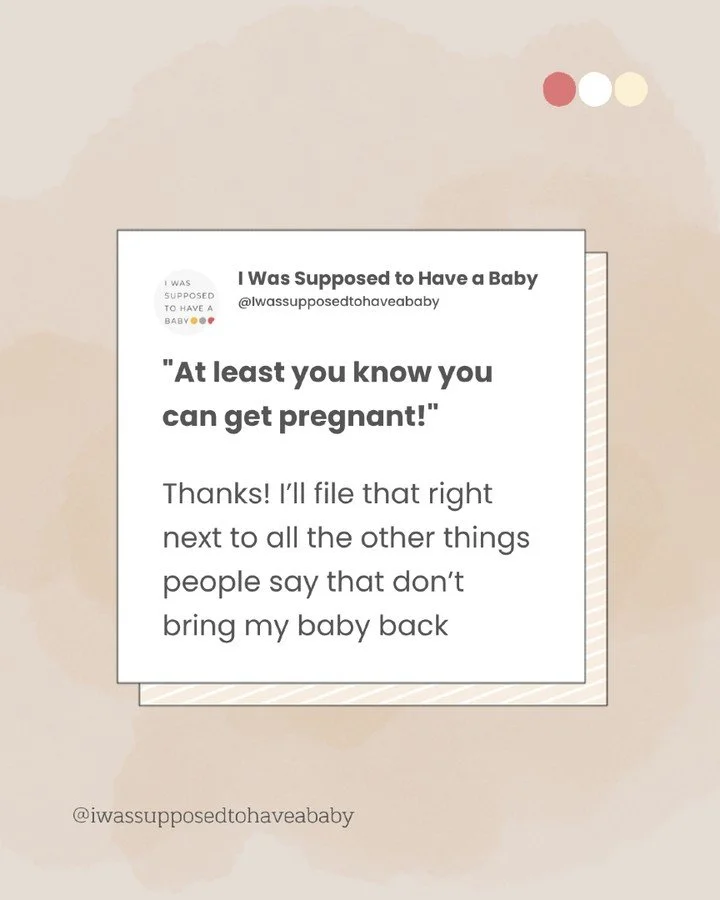 &ldquo;At least you know you can get pregnant.&rdquo;

A positive pregnancy test is not a consolation prize for a miscarriage. It does not cancel the heartbreak, make the loss easier, or tell you what happens next.

If someone has offered you a silve
