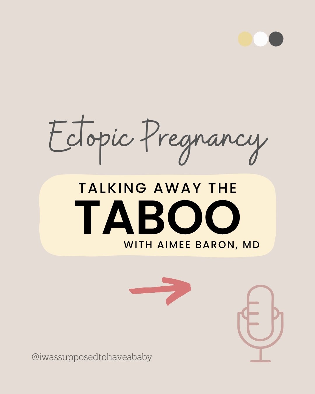 These moments from our conversations on our podcast make space for the uncertainty that can come with ectopic pregnancy loss

Listen on Spotify, Apple Podcasts, or wherever you get your podcasts, link in bio

#PregnancyOfUnknownLocation #EctopicPregn