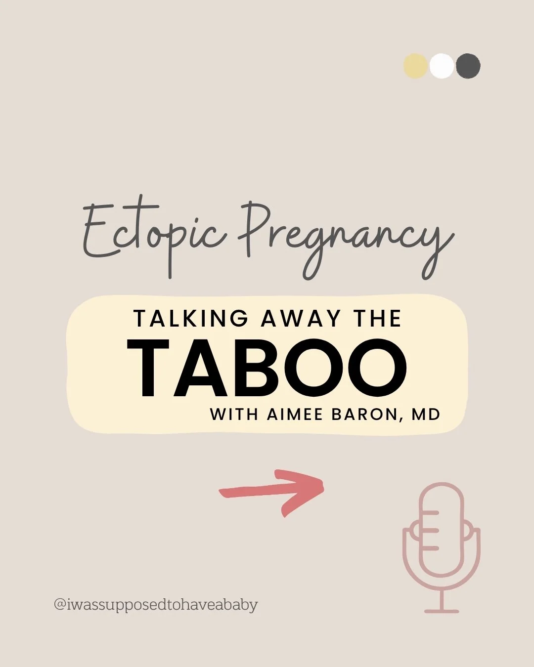 These moments from our conversations on our podcast make space for the uncertainty that can come with ectopic pregnancy loss

Listen on Spotify, Apple Podcasts, or wherever you get your podcasts, link in bio

#PregnancyOfUnknownLocation #EctopicPregn