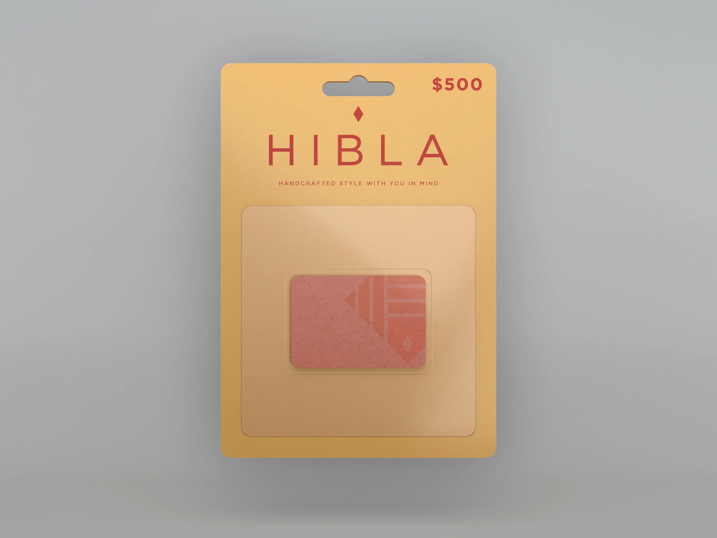 Mock-up Gift Card
