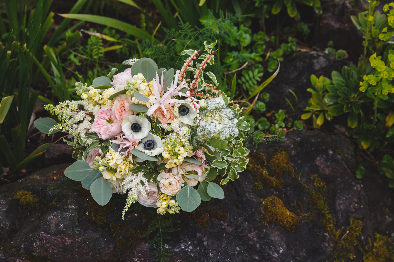 Wedding Flowers on from Nest On orcas Island - Satya Curcio Photography