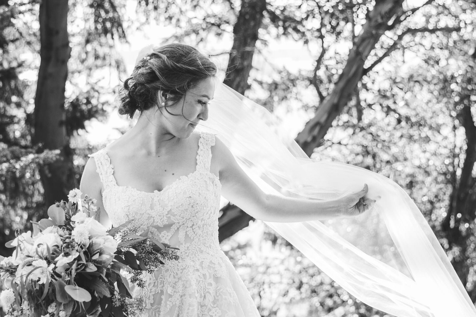 Long Wedding Veil - Satya Curcio Photofrapyy