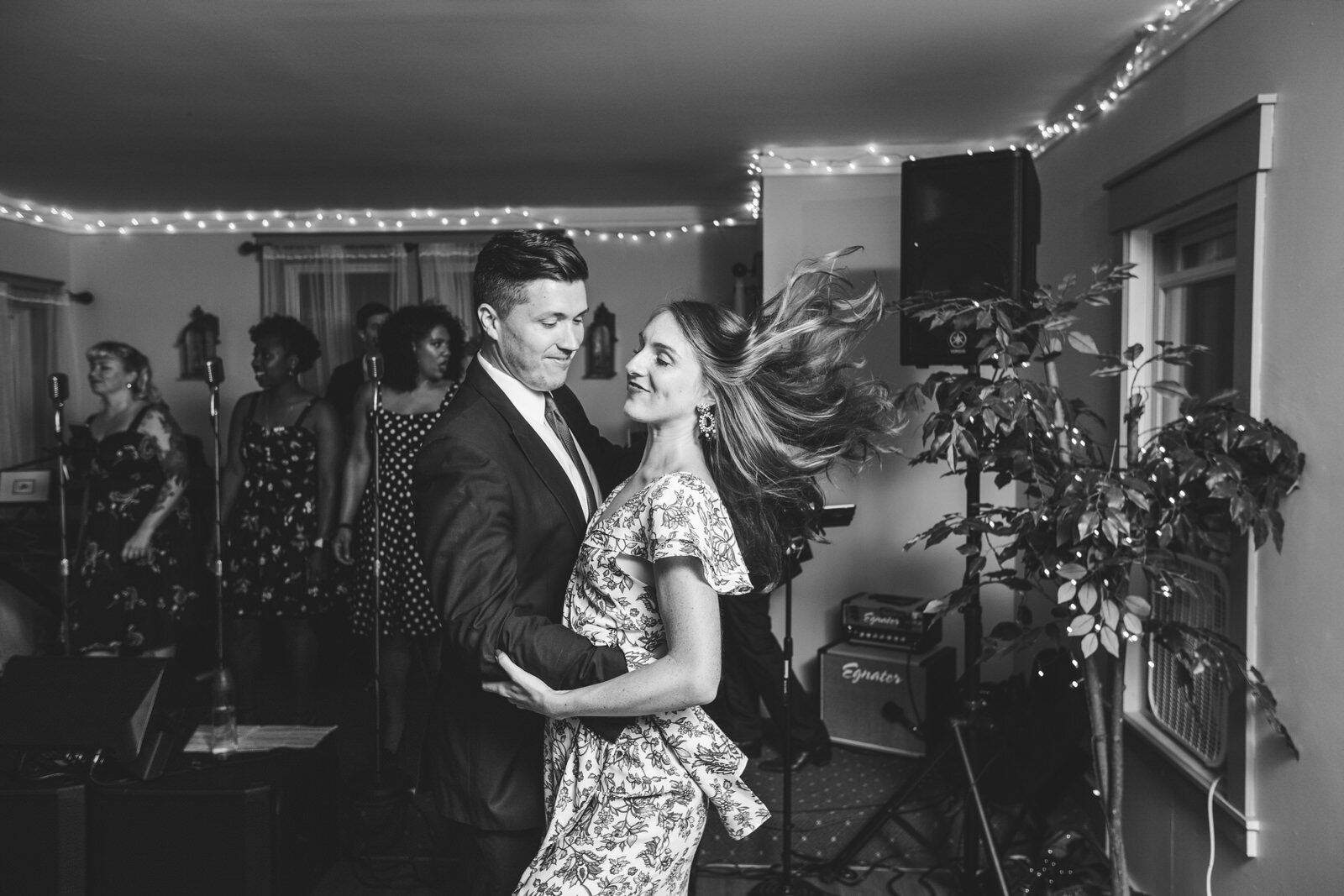 Guests Dancing at wedding - Satya Curcio Photography