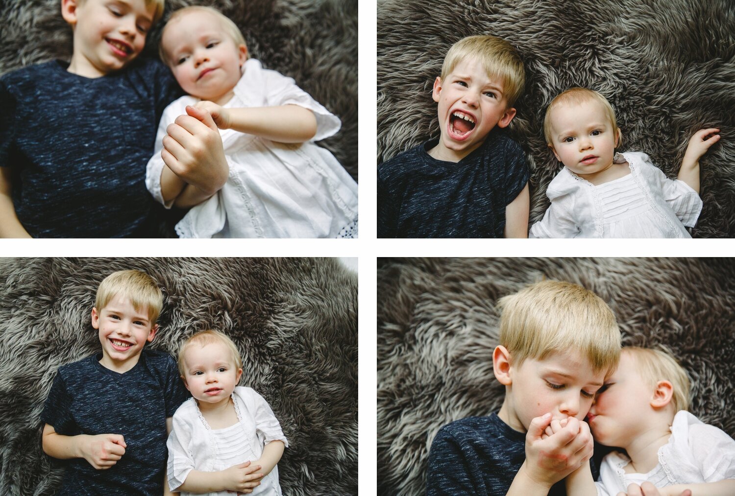 Brother and Sister Portrait by Satya Curcio Photography