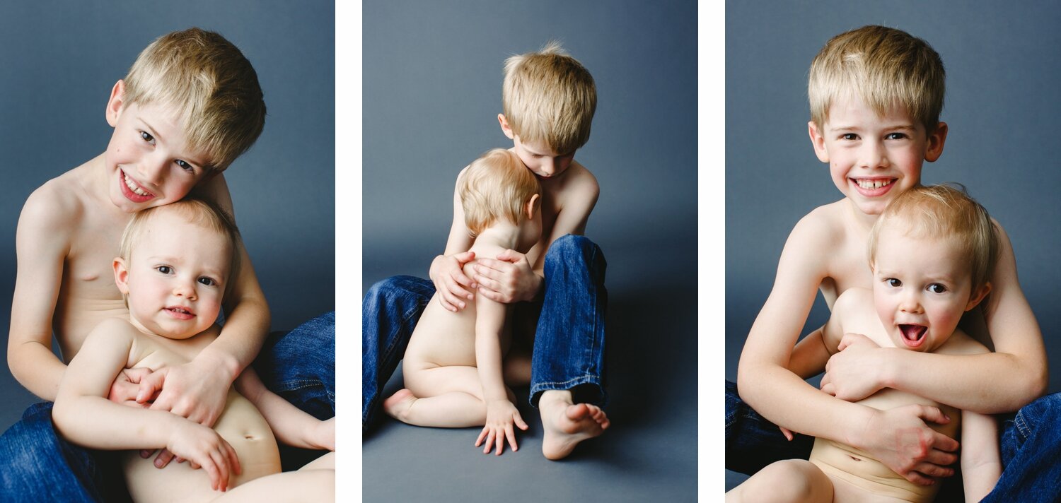 Fine Art Brother and Sister portrait by Satya Curcio Photography