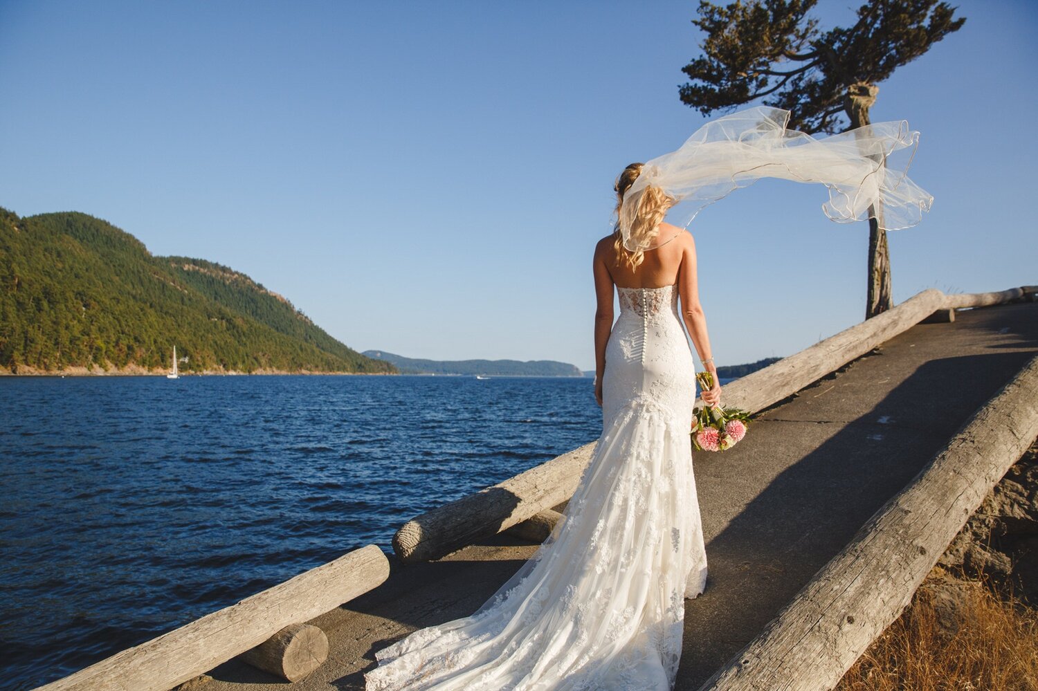 Wedding Veil by Satya Curcio Photography