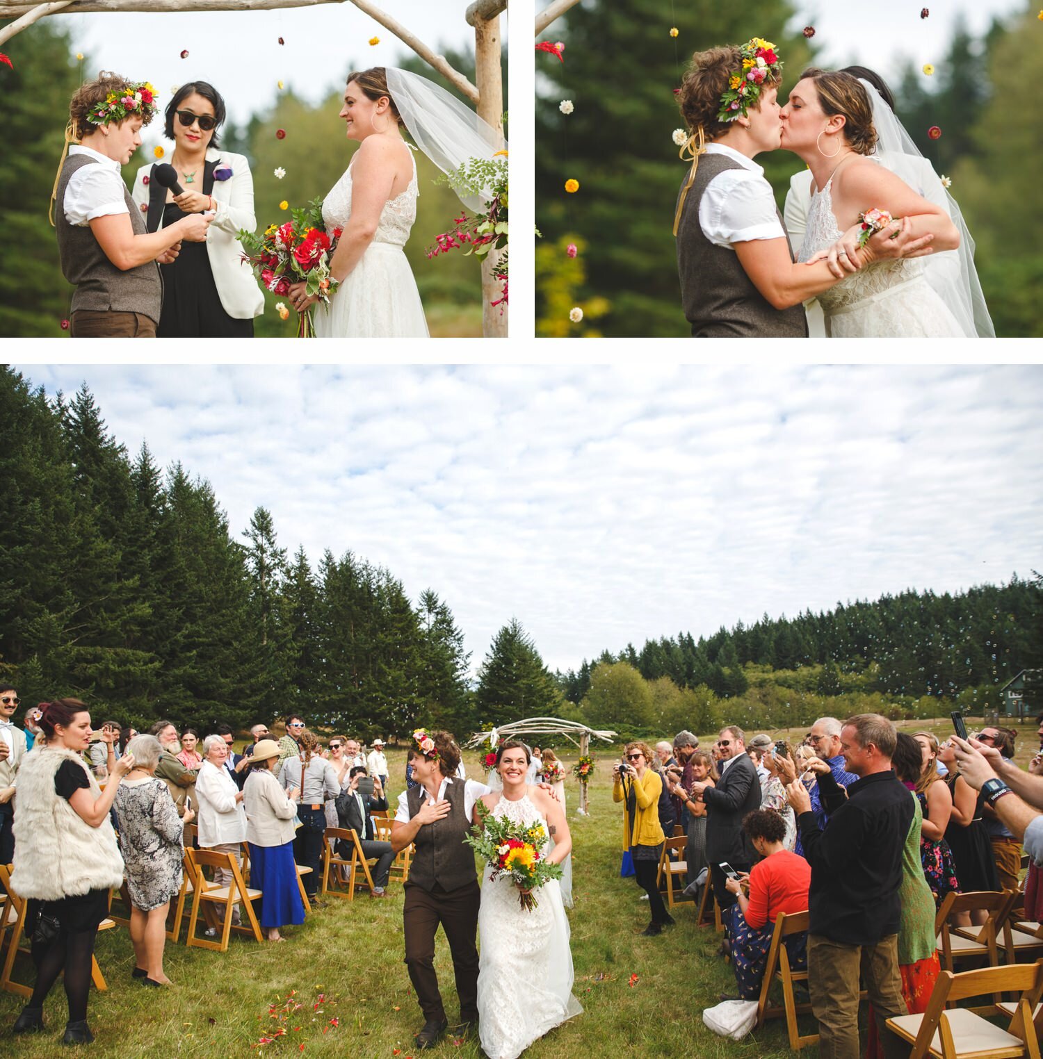 Love Wins Wedding Ceremony by Satya Curcio Photography