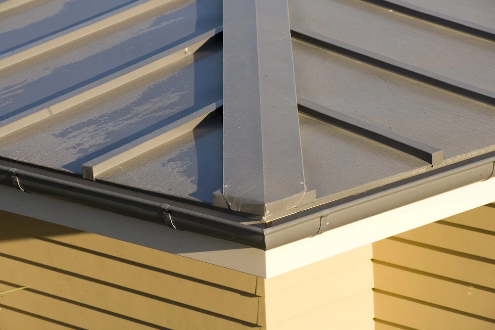 HALO 150 half round powder coated aluminium residential spouting with external brackets - continuous group New Zealand 4..jpg