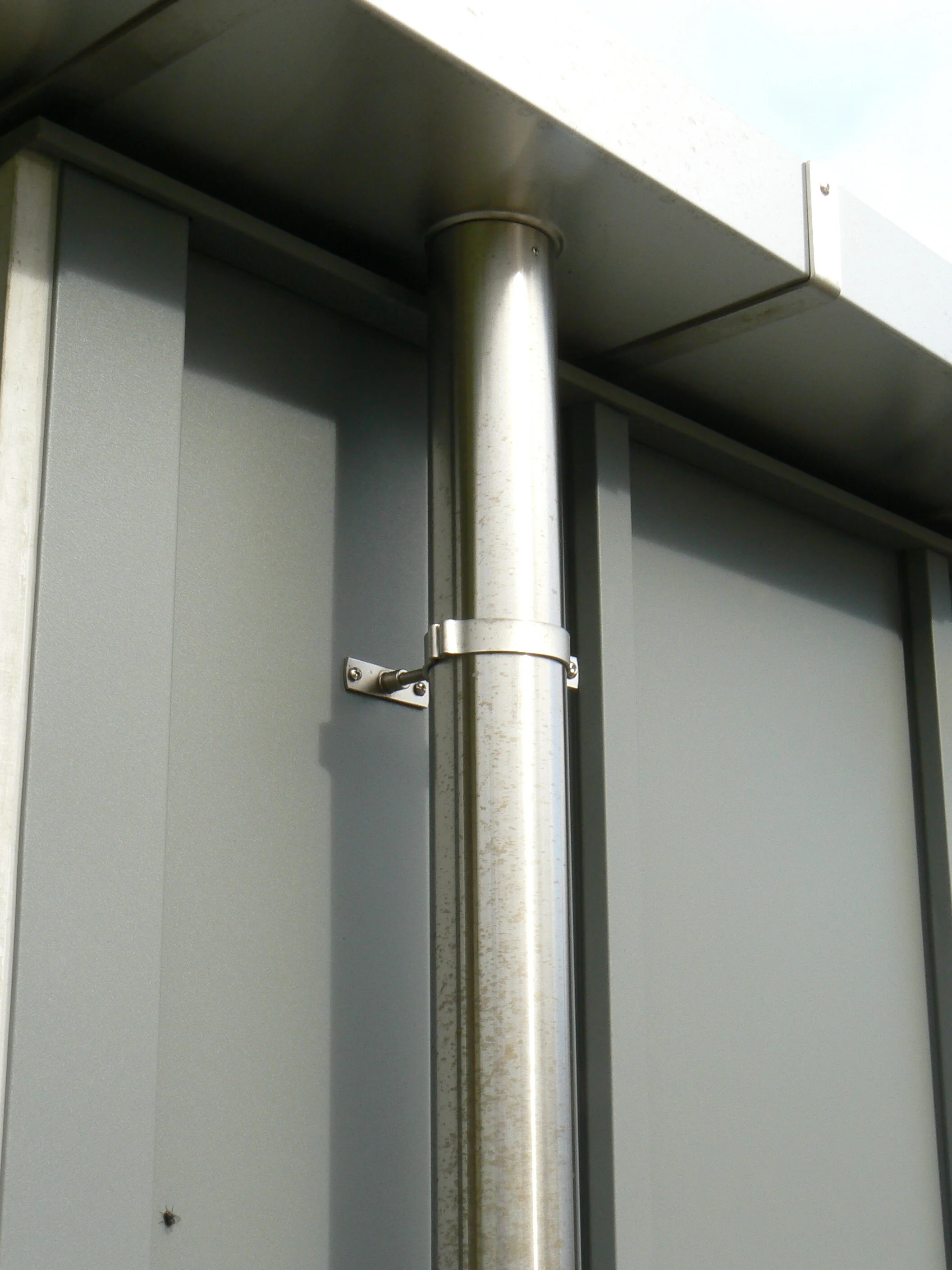 100 mm round copper downpipes - continuous group New Zealand 10..JPG