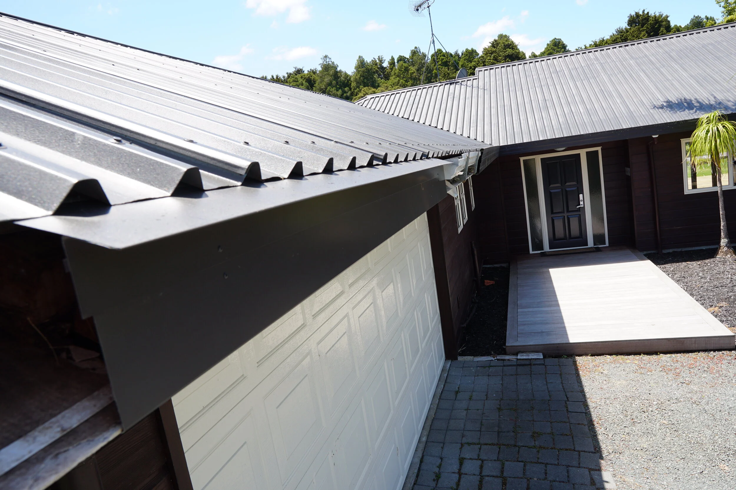 Top view - roof extension