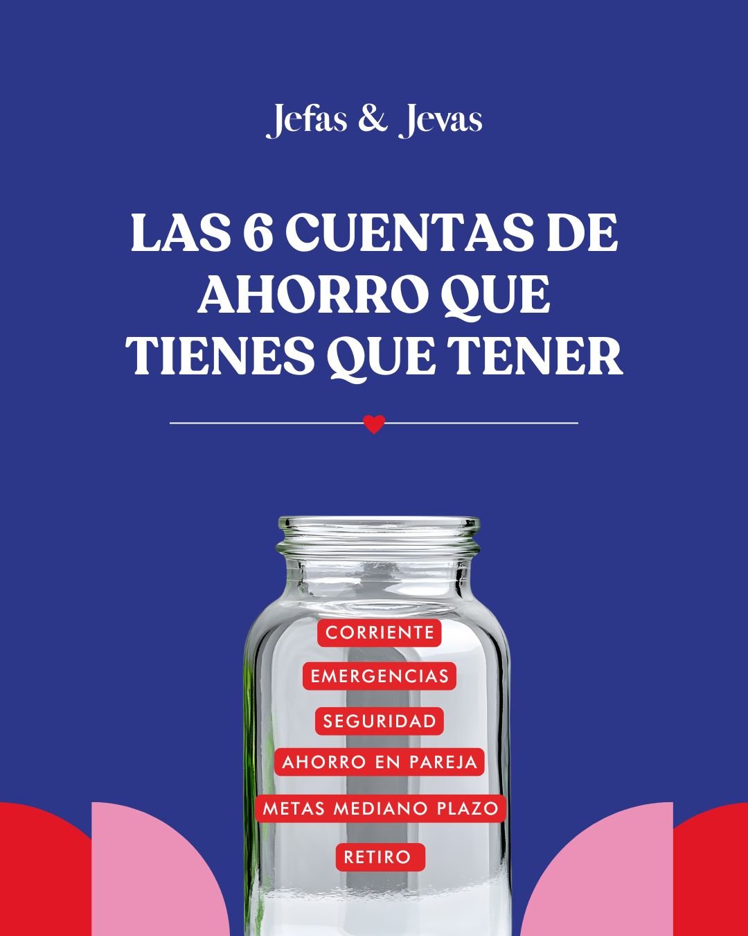 Muchas mujeres solo usan una cuenta corriente&hellip; y ah&iacute; entra y sale todo 💸.
 El resultado: cero claridad, fugas de dinero y falta de planificaci&oacute;n.

La clave no es solo ahorrar, sino organizar tu dinero en cuentas con prop&oacute;