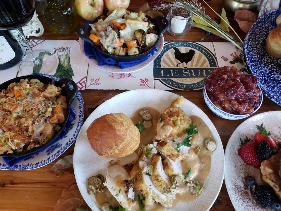 Thanksgiving Dinner To-Go in Chicago: Le Sud's French-Inspired Turkey Dinner for Two