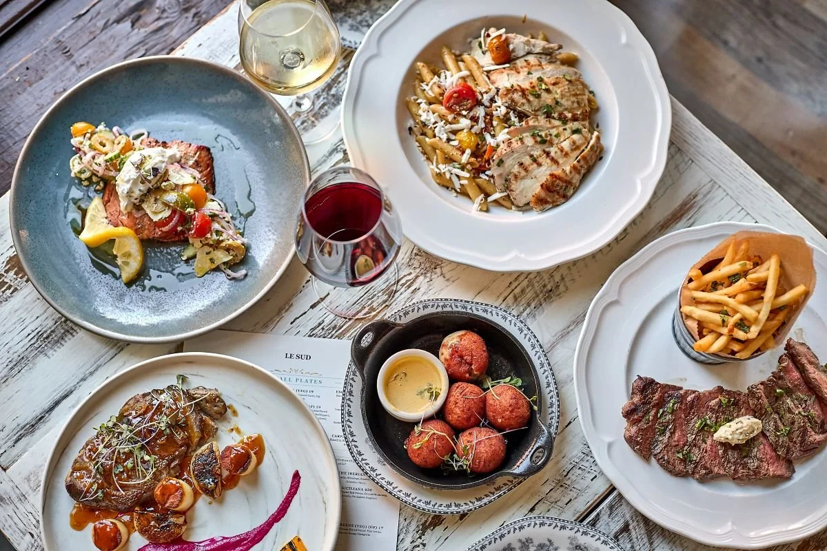French-Mediterranean dishes from Le Sud for holiday catering