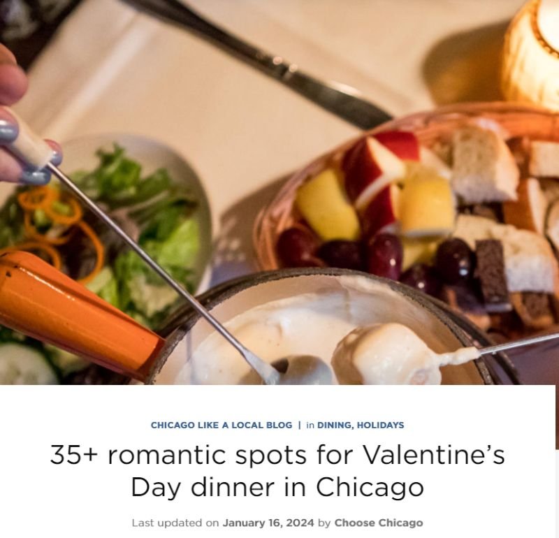 Valentine's Days Dinner