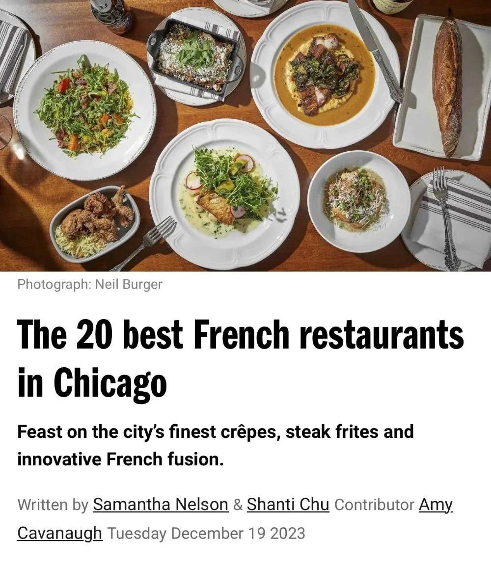 20 best French restaurants in Chicago