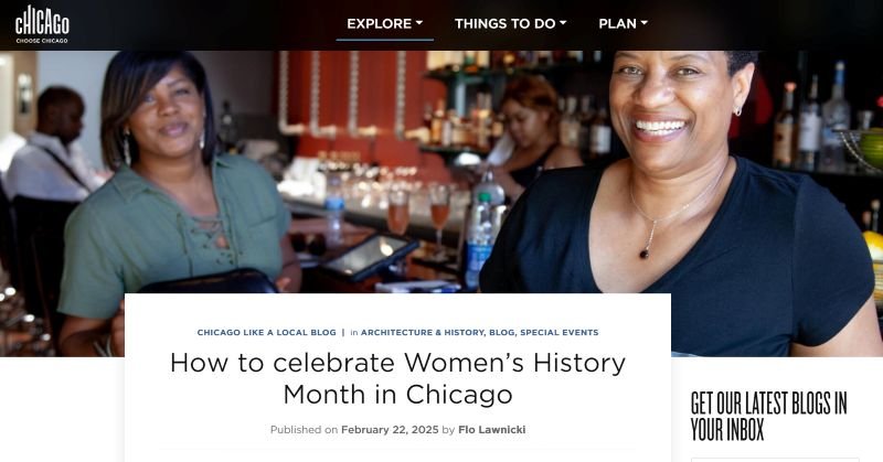 Womens History Month In Chicago