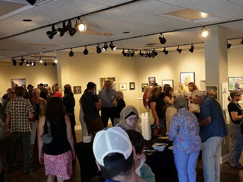 Radford Art Show Reception