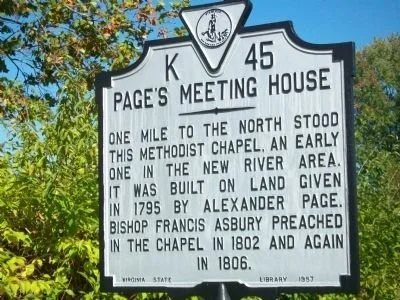 K 45 - Page's Meeting House