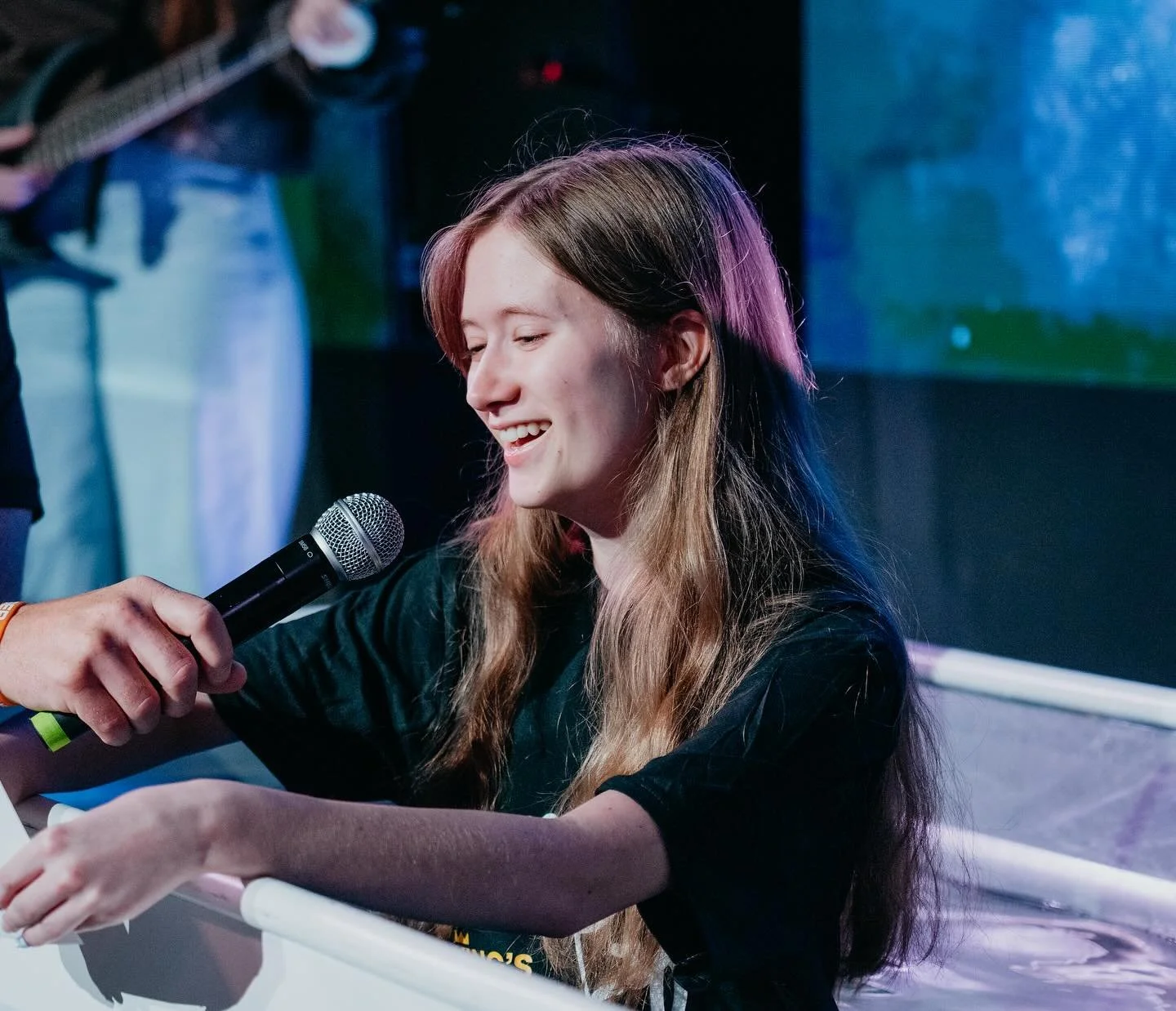All of heaven rejoiced as Cheyanne declared her faith in Jesus through baptism this Sunday!

Baptism is an outward reflection of being born again and a public declaration that Jesus is Lord and her life belongs to Him! We are so proud of you, Cheyann