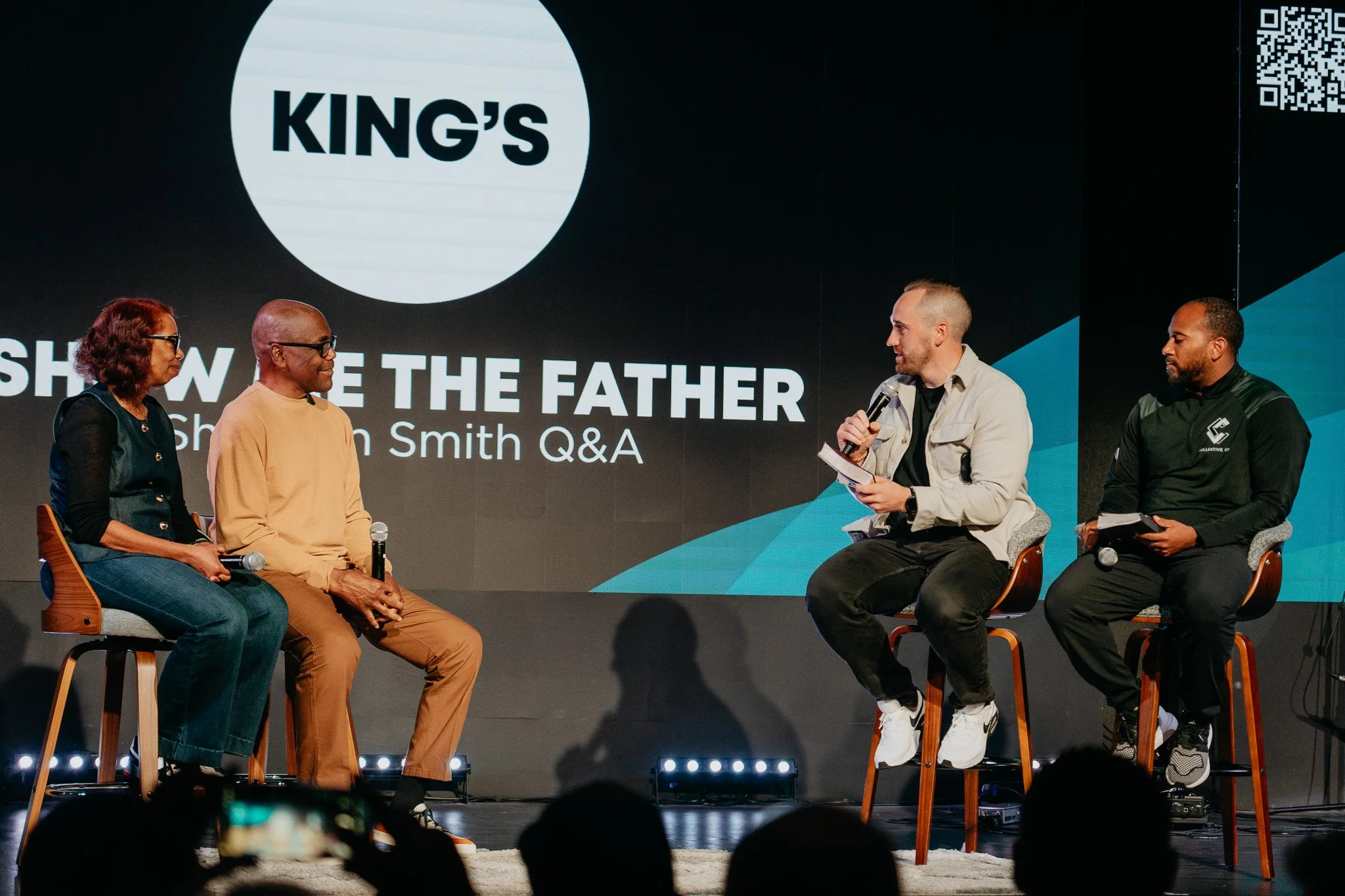 What a night at King&rsquo;s Church.
Show Me the Father hit deep, but hearing Sherman &amp; Sharon Smith share their hearts in person took it to another level. Their words on loving your kids with intention, being truly present, and stepping up to re