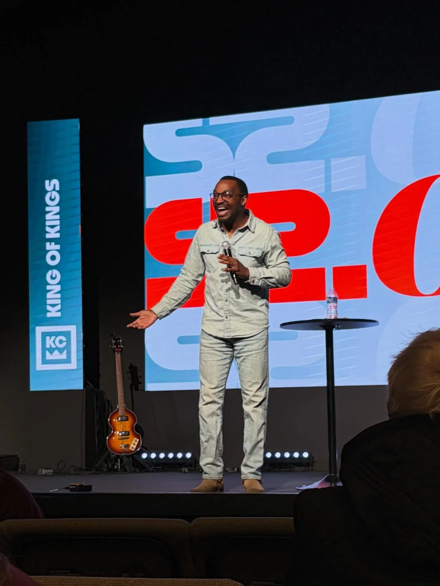 We are beyond grateful that @jaronscott10 joined King&rsquo;s this Sunday! He reminded us from 2 Corinthians 9:8 that God is able&hellip;able to provide what we need and invite us into something bigger than ourselves. When we trust His ability instea