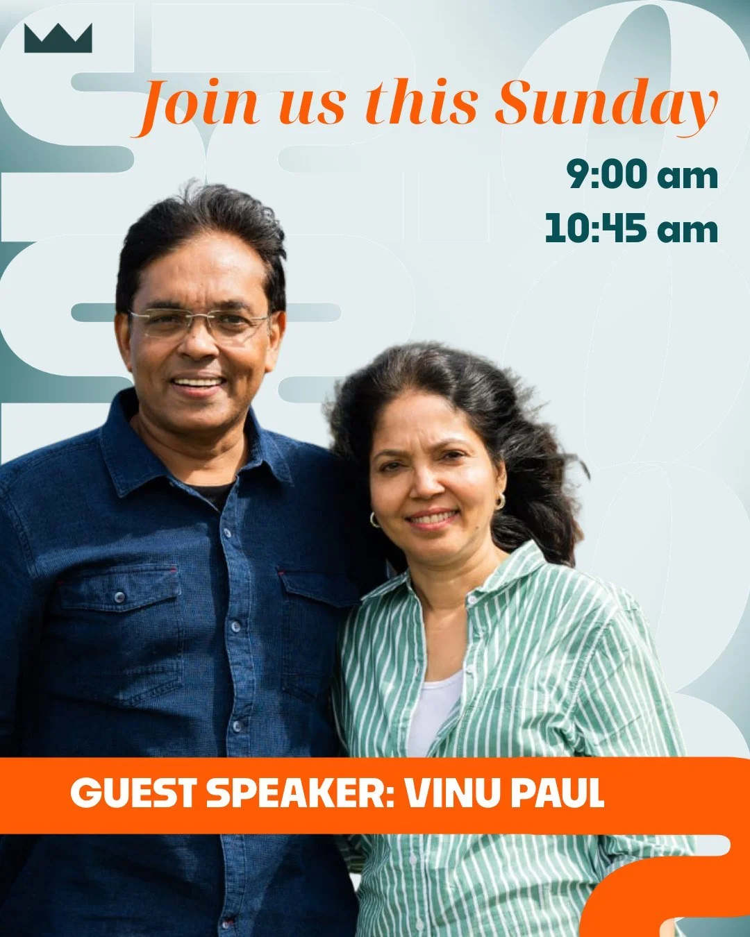 We&rsquo;re honored to have Vinu with us this Sunday at King&rsquo;s 👏
Vinu carries apostolic leadership across 15+ nations and is believing God for 1,000 churches by 2030. His heart for raising leaders and advancing the Gospel is powerful and we be