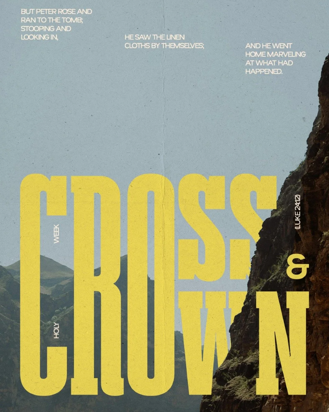 Holy Week is here.

From the praise of Palm Sunday to the power of the cross&hellip; all the way to the victory of the empty tomb - this is the story that changes everything.

Join us as we walk through Cross &amp; Crown. This is a journey through th