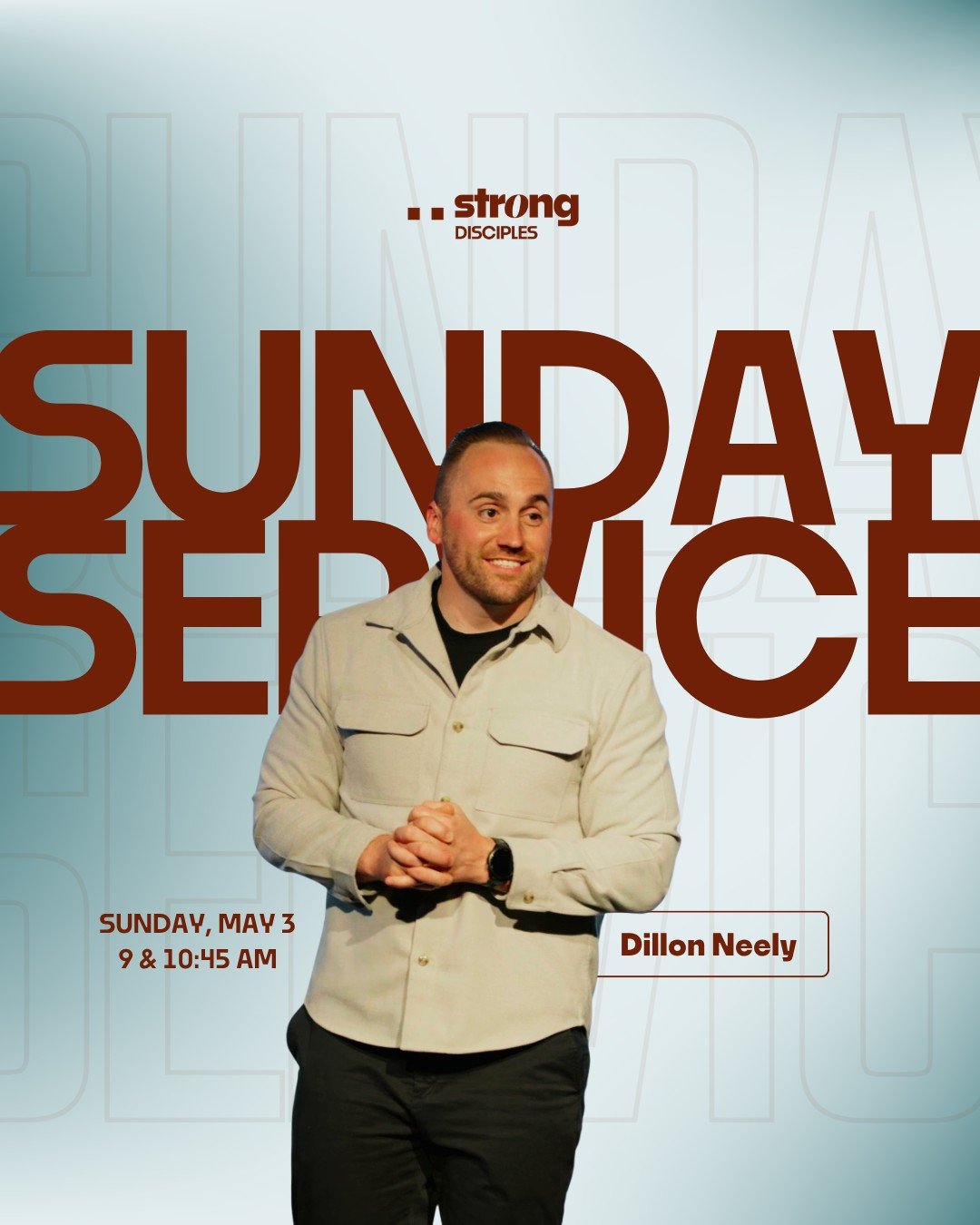 What does it really look like to be a strong disciple?

This Sunday, Dillon Neely is continuing our Strong Disciples series and helping us take practical steps to follow Jesus in our everyday lives.

We&rsquo;d love to have you with us at 9:00am or 1