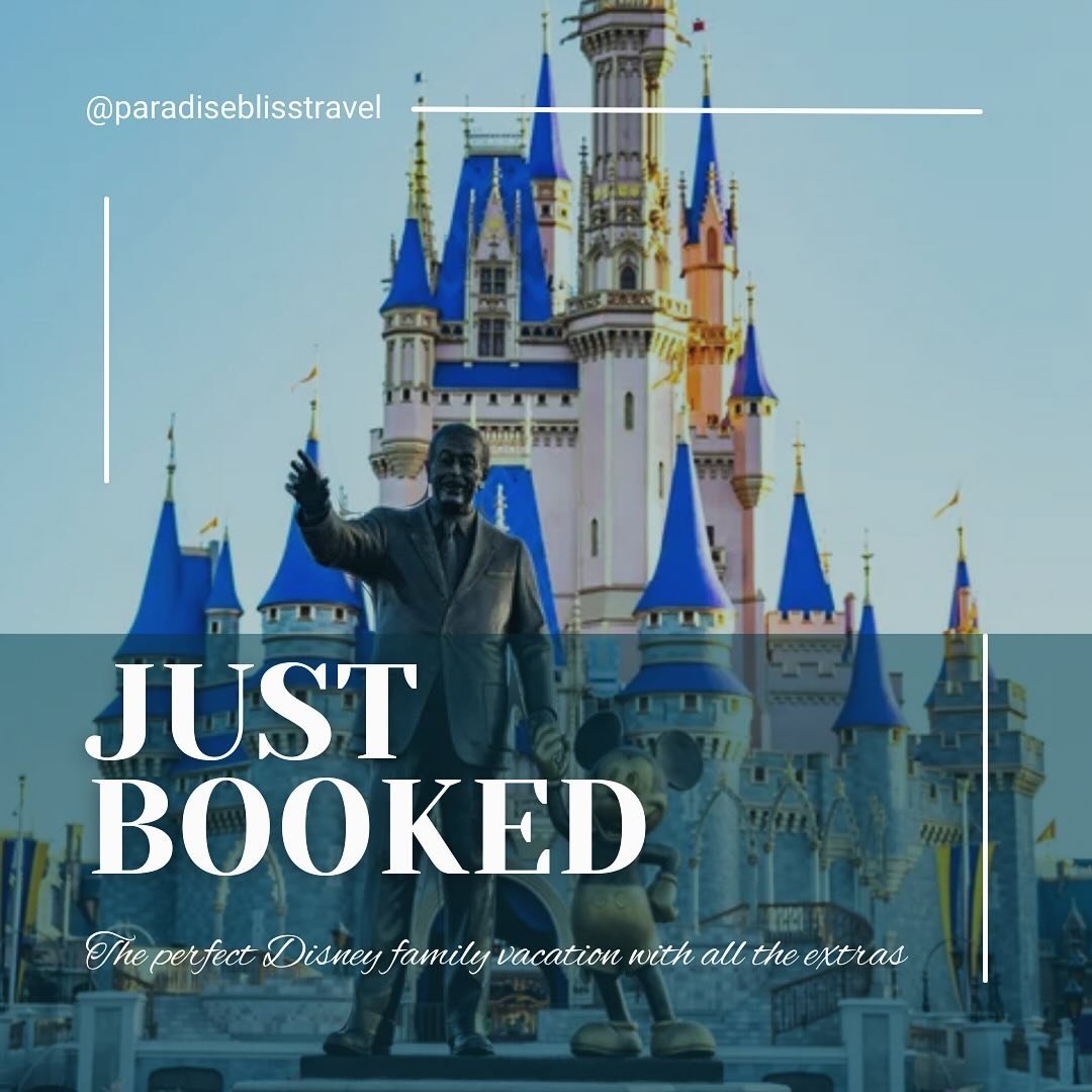 🎉✨ We&rsquo;re thrilled to announce that the newest member of our team just finalized booking our clients&rsquo; dreamy Disney vacation!

From enchanting castle views to thrilling rides and character meet-and-greets, this trip promises to be an unfo