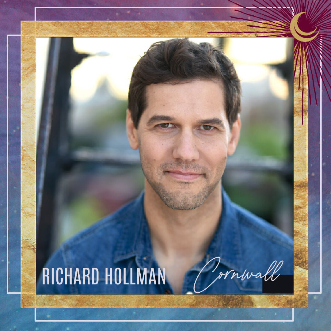 RICHARD HOLLMAN (Cornwall) is an actor, writer, musician, and teacher living in New York City. Rich has performed at the Cherry Lane, Playwrights Horizons, La MaMa Etc., the Lucille Lortel (Lysander in Midsummer's directed by Stuart Vaughan), a…