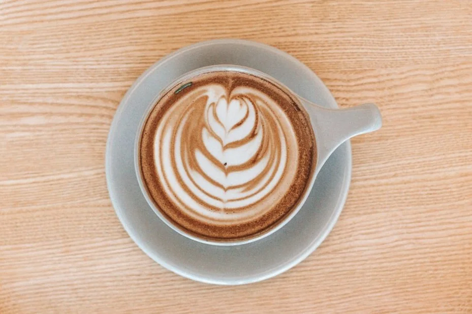 Coffee+drink+with+latte+art