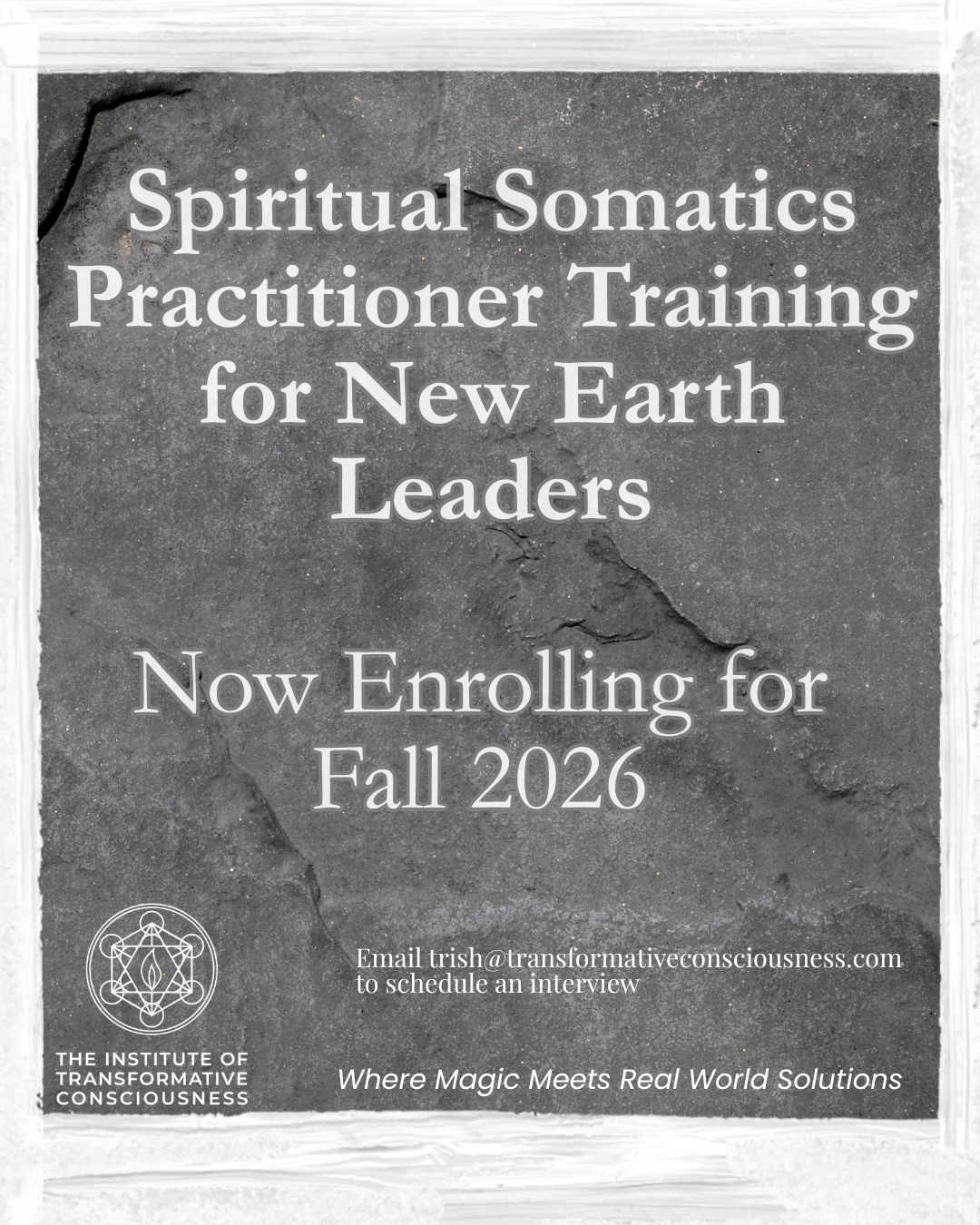 Spiritual Somatics Practitioner Training