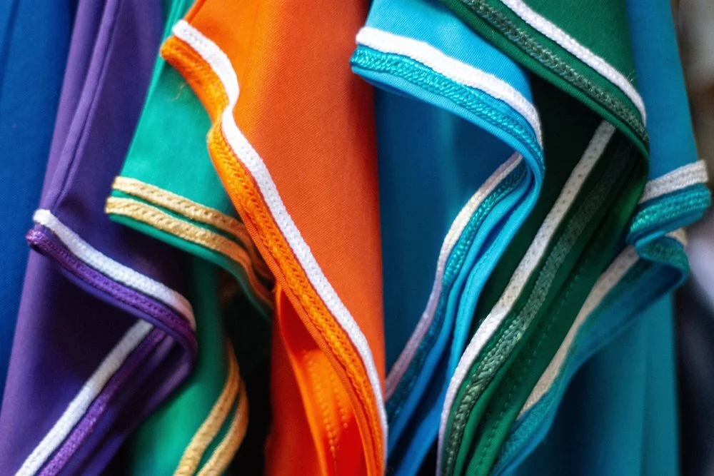 Colorful Moroccan djellabas sold in every medina