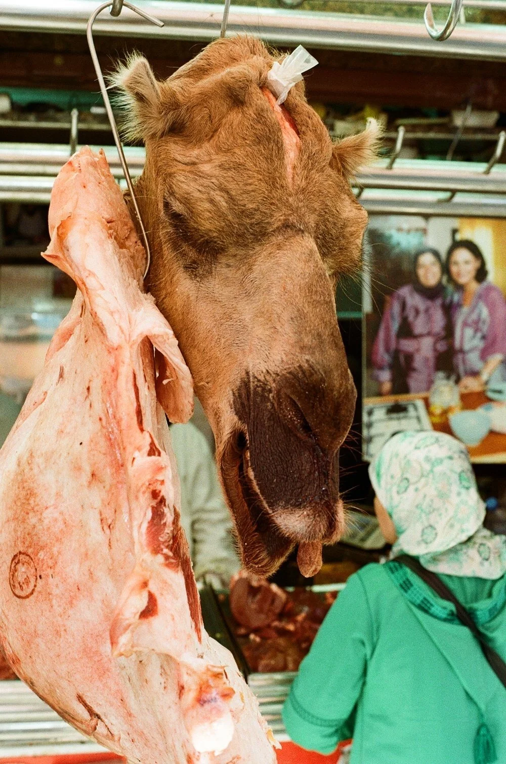 Camel meat, considered a delicacy in Moroccan