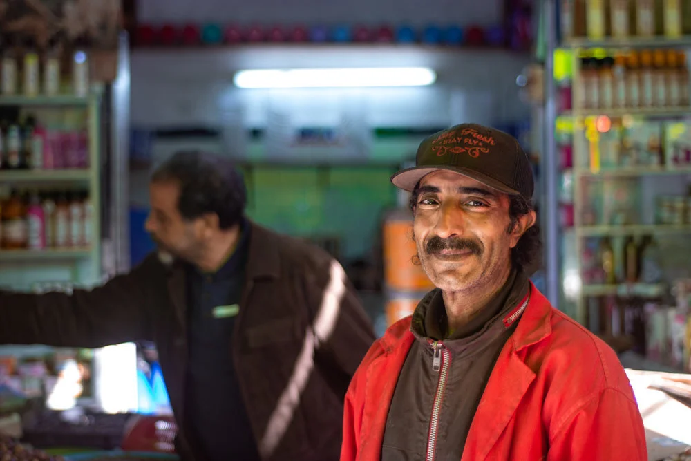 Abdullah, a vendor and native Casaoui