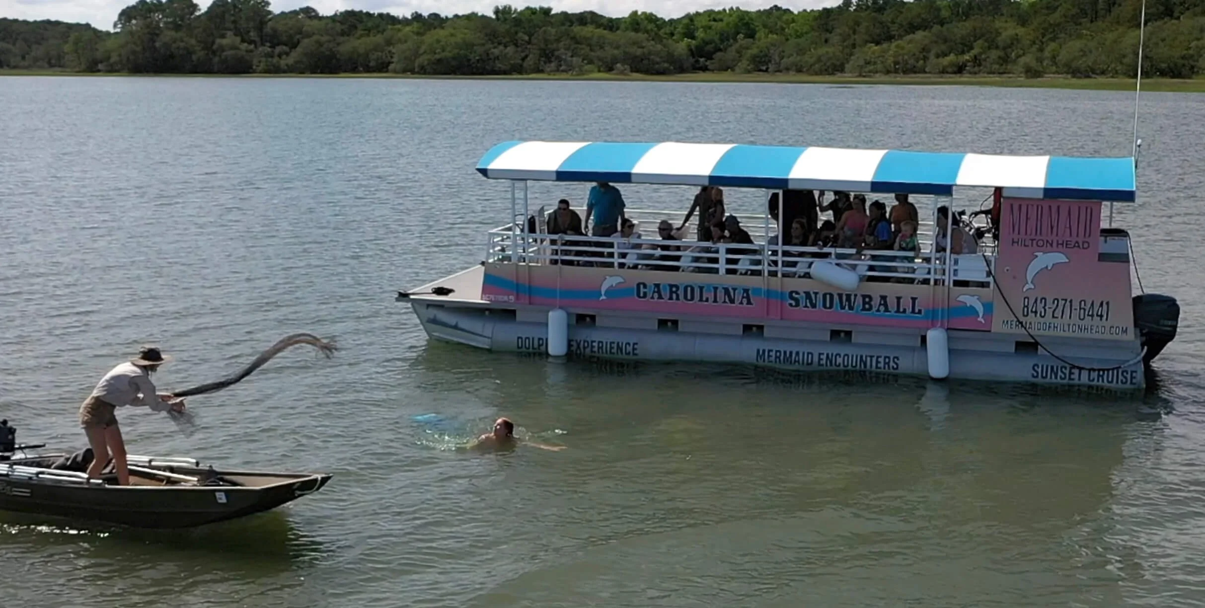 Mermaid Encounter Boat Tour on Hilton Head Island
