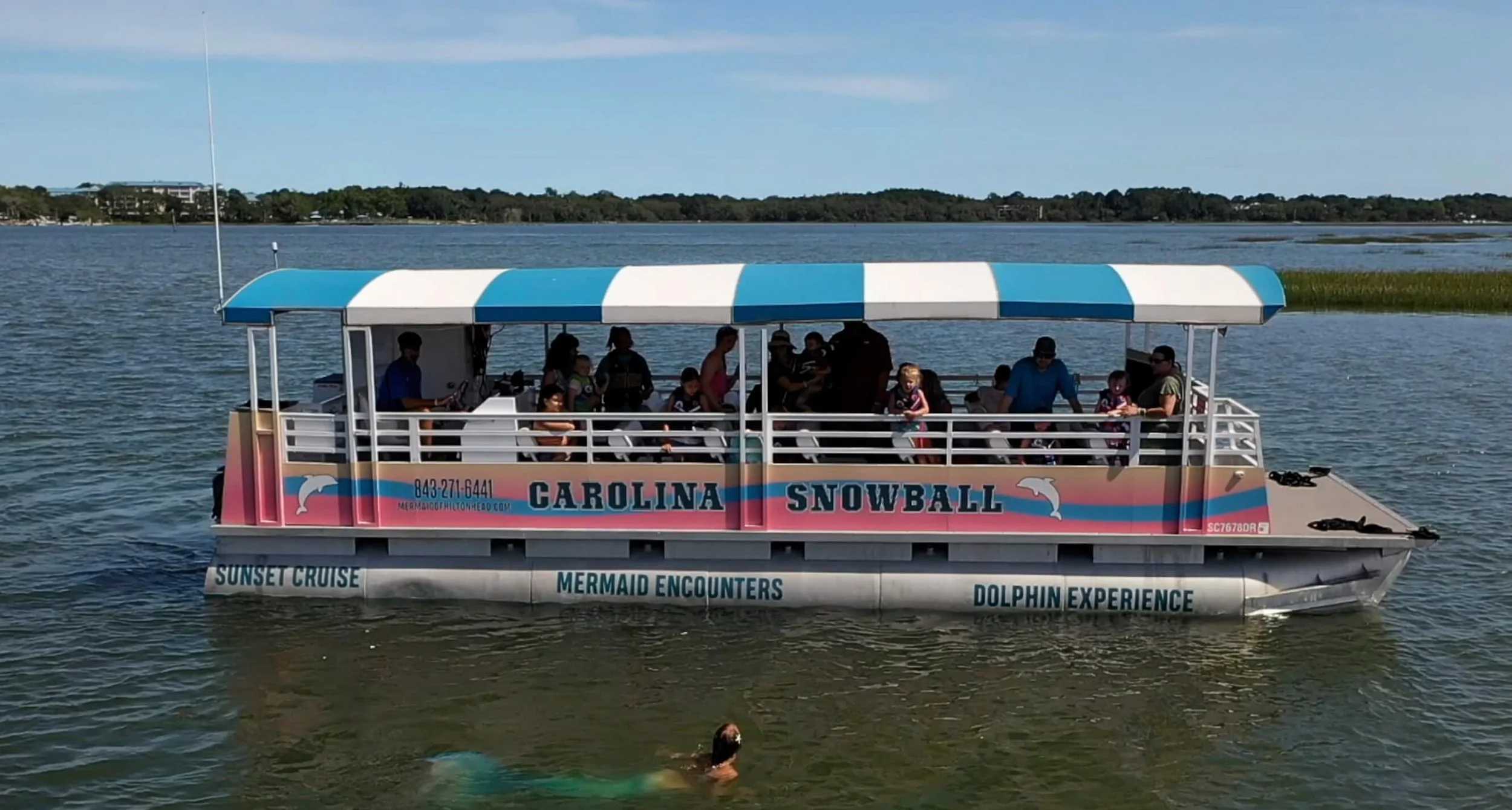 Mermaid Encounter Boat Tour on Hilton Head Island
