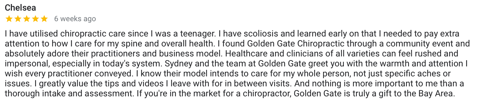 Golden Gate Chiropractic
