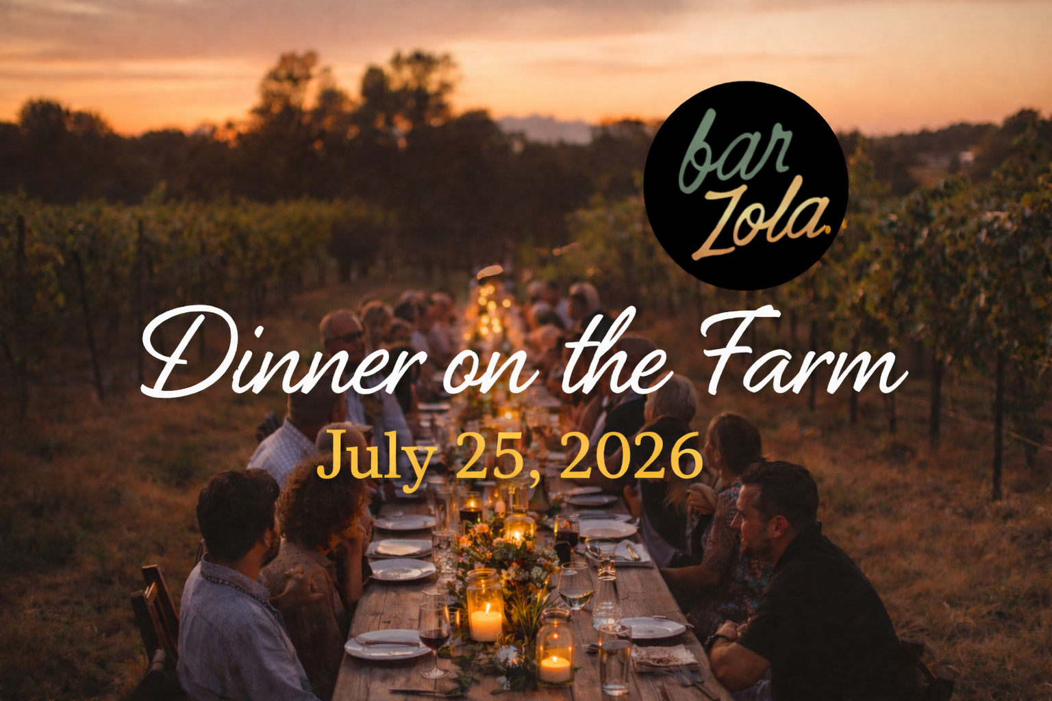 Click Here to Purchase Farm to Table Dinner July 25, 2026