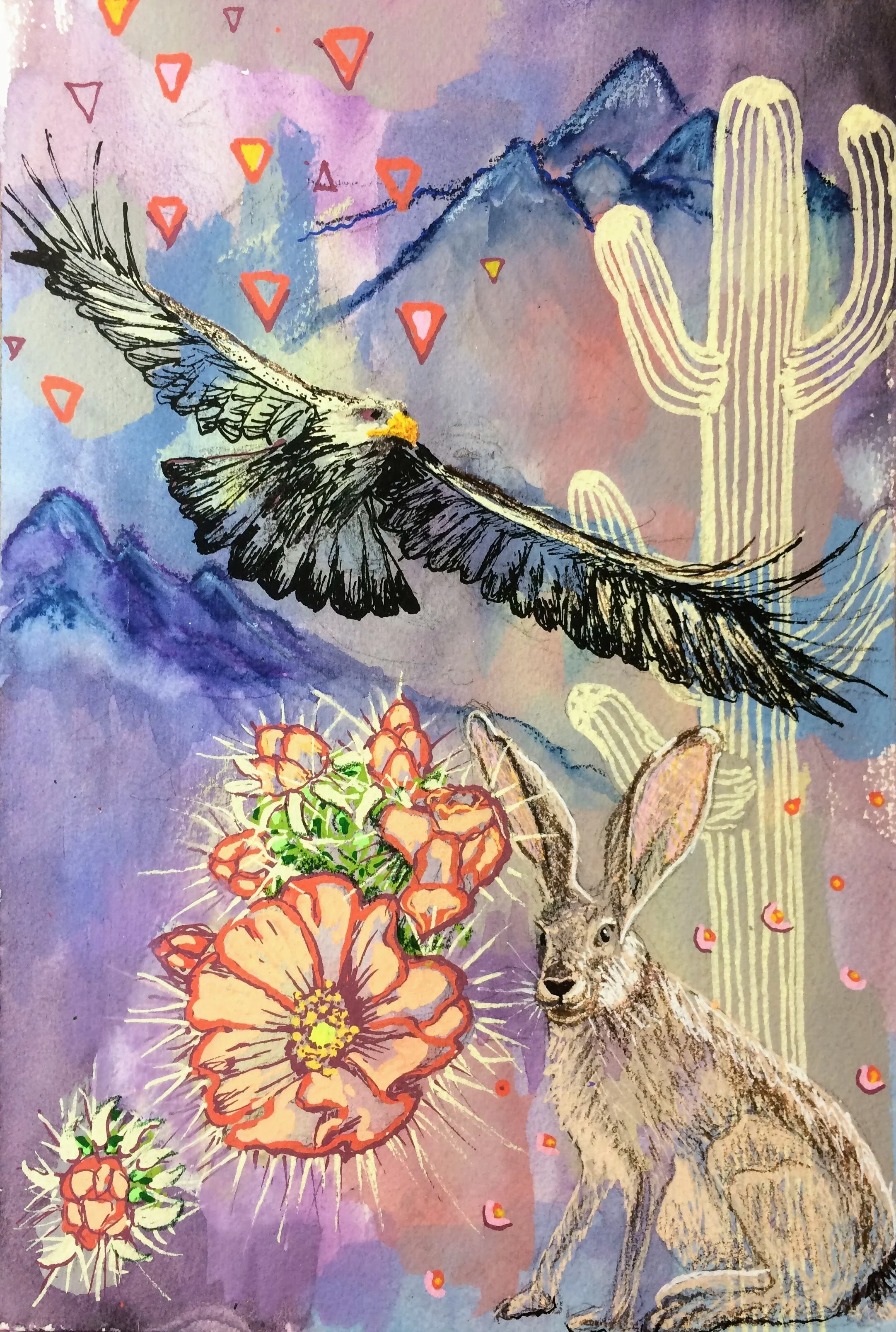 Saracino_Susie_Flee Not_Acrylic_10%22 x 7%22.JPG