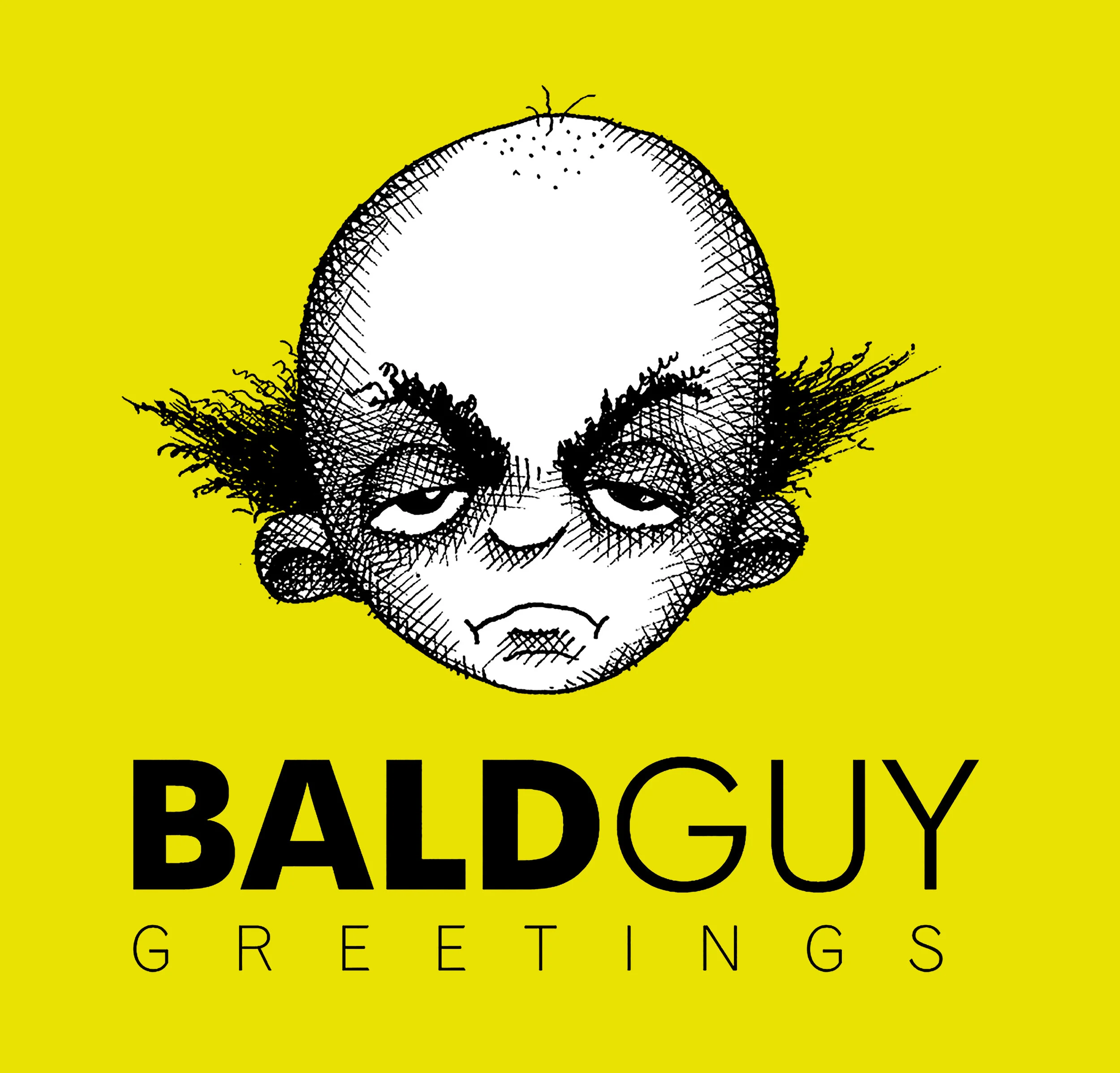 BALD GUY GREETINGS