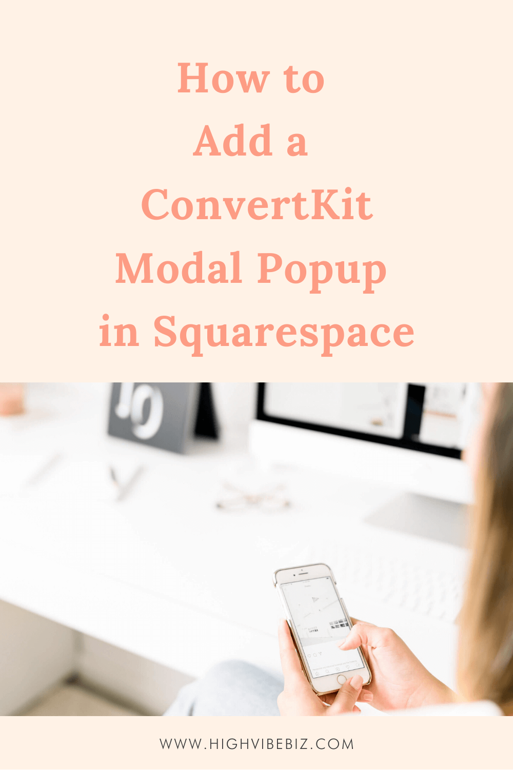 How to Link a Button or Image to a ConvertKit Modal Popup in Squarespace