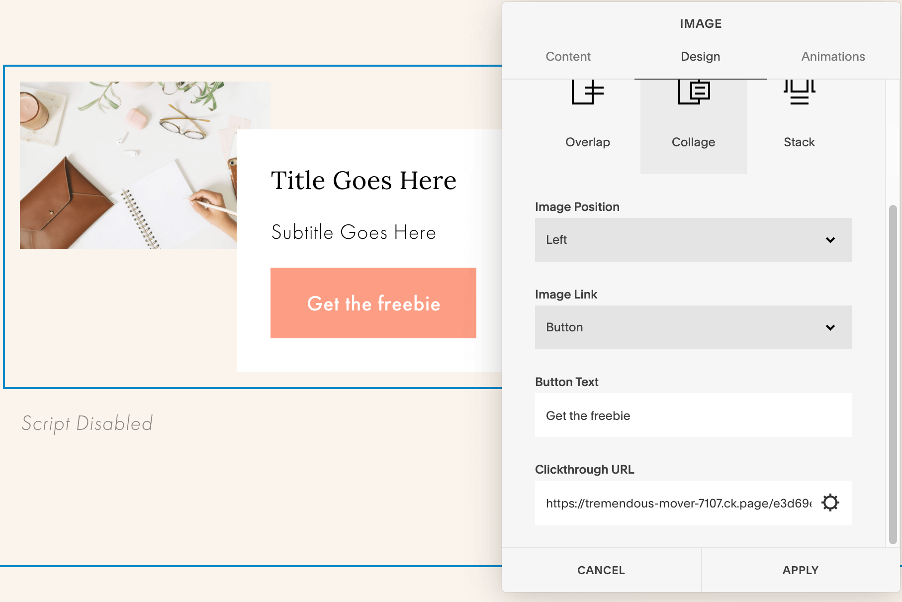 Hindre Arkæologiske Tilkalde How to Link a Button or Image to a ConvertKit Modal Popup in Squarespace