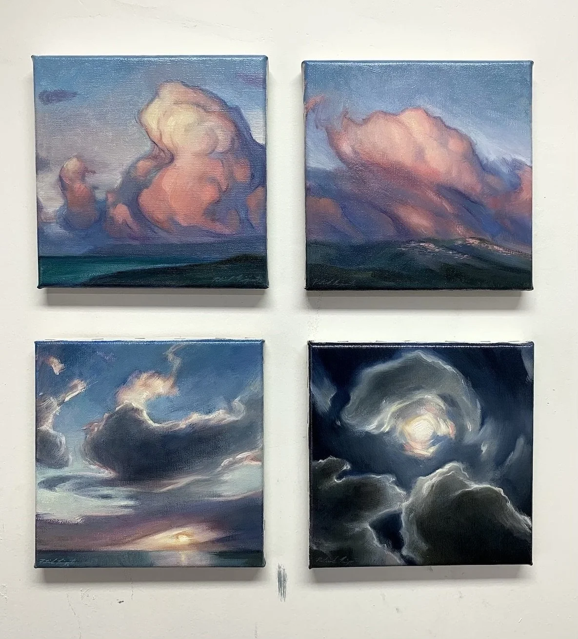 Cloud Scapes
4x 8"x 8"