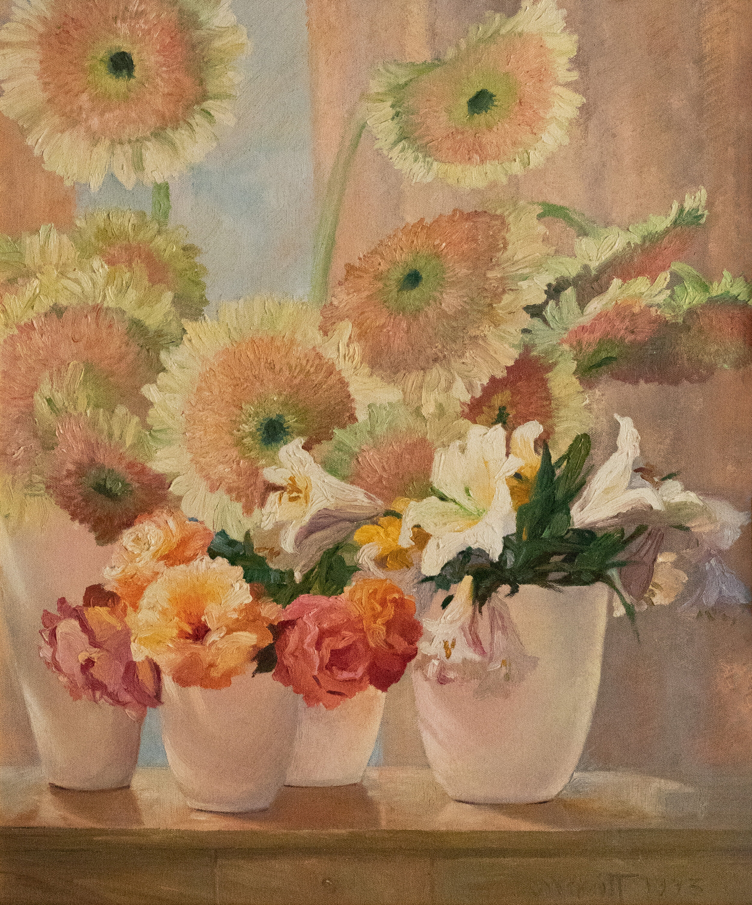 Pink Sunflowers