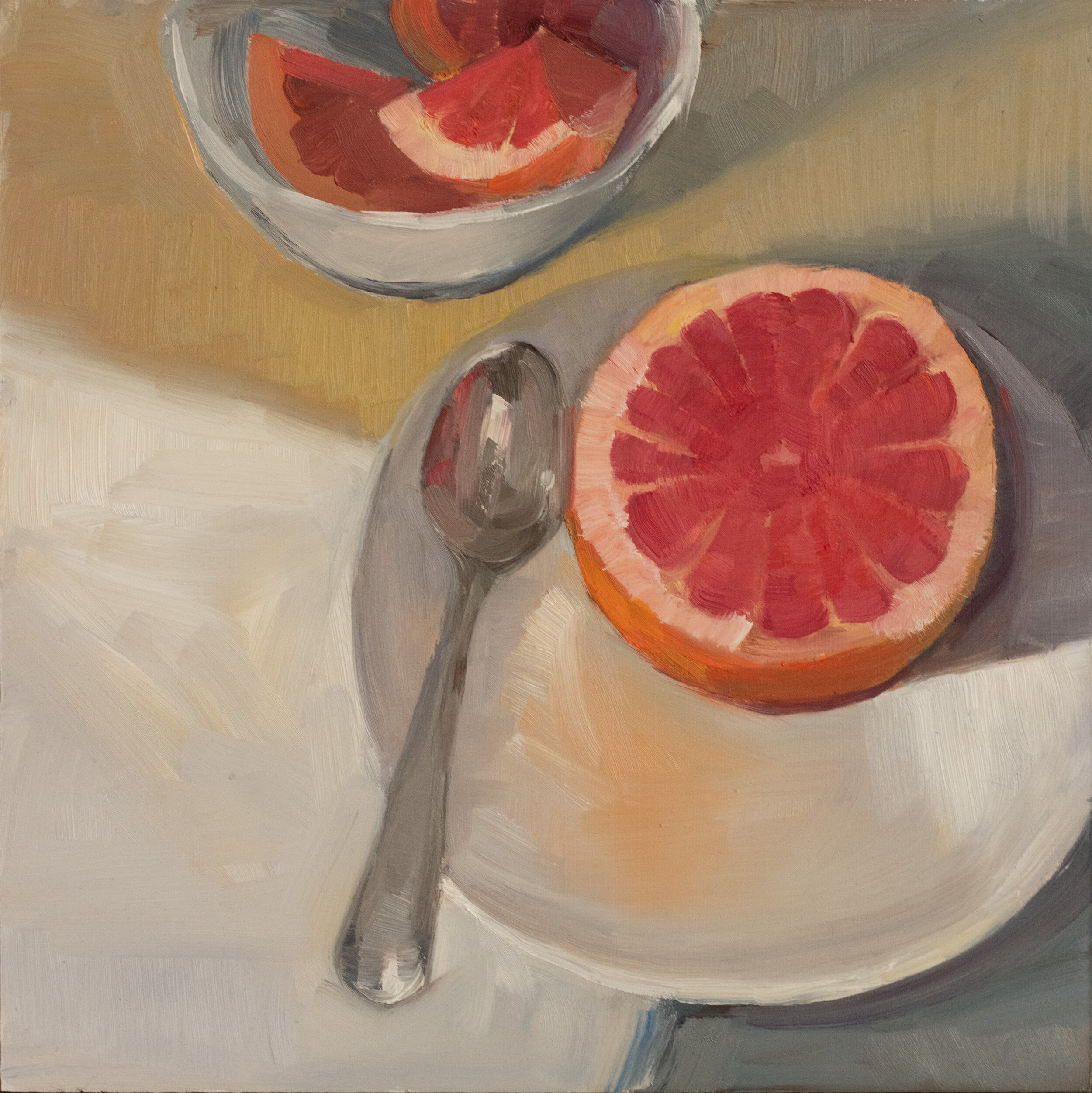 Grapefruit and Spoon